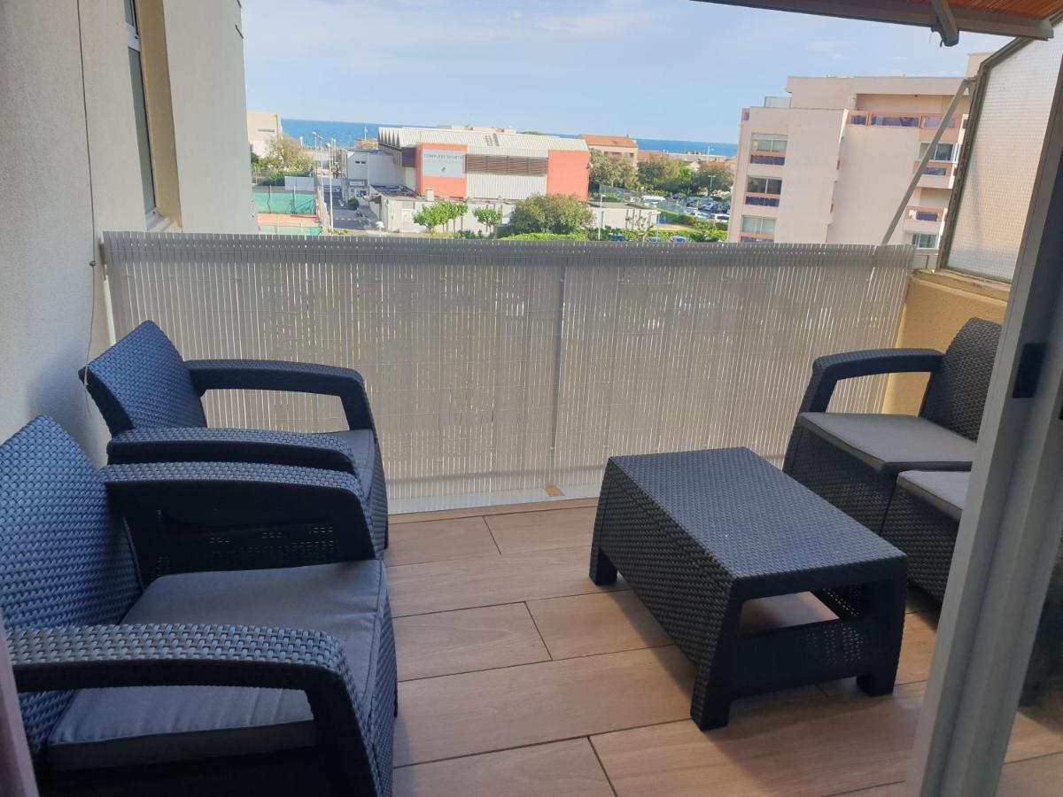 Studio Carnon Bord De Plage Climatise Eksteriør bilde